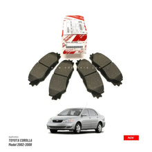 BRAKE DISC PAD SET FRONT GENUINE FOR TOYOTA COROLLA (2002-2008) - ndestore.com