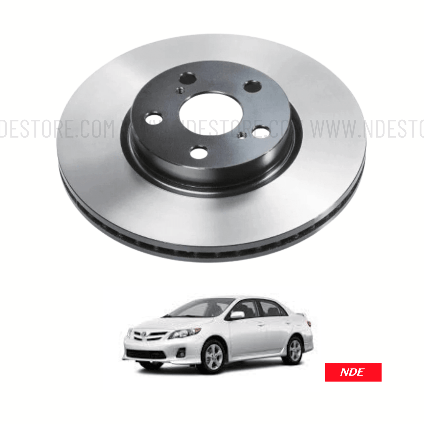 BRAKE WHEEL BRAKE ROTOR FRONT FOR TOYOTA COROLLA (2011-2014) - ndestore.com