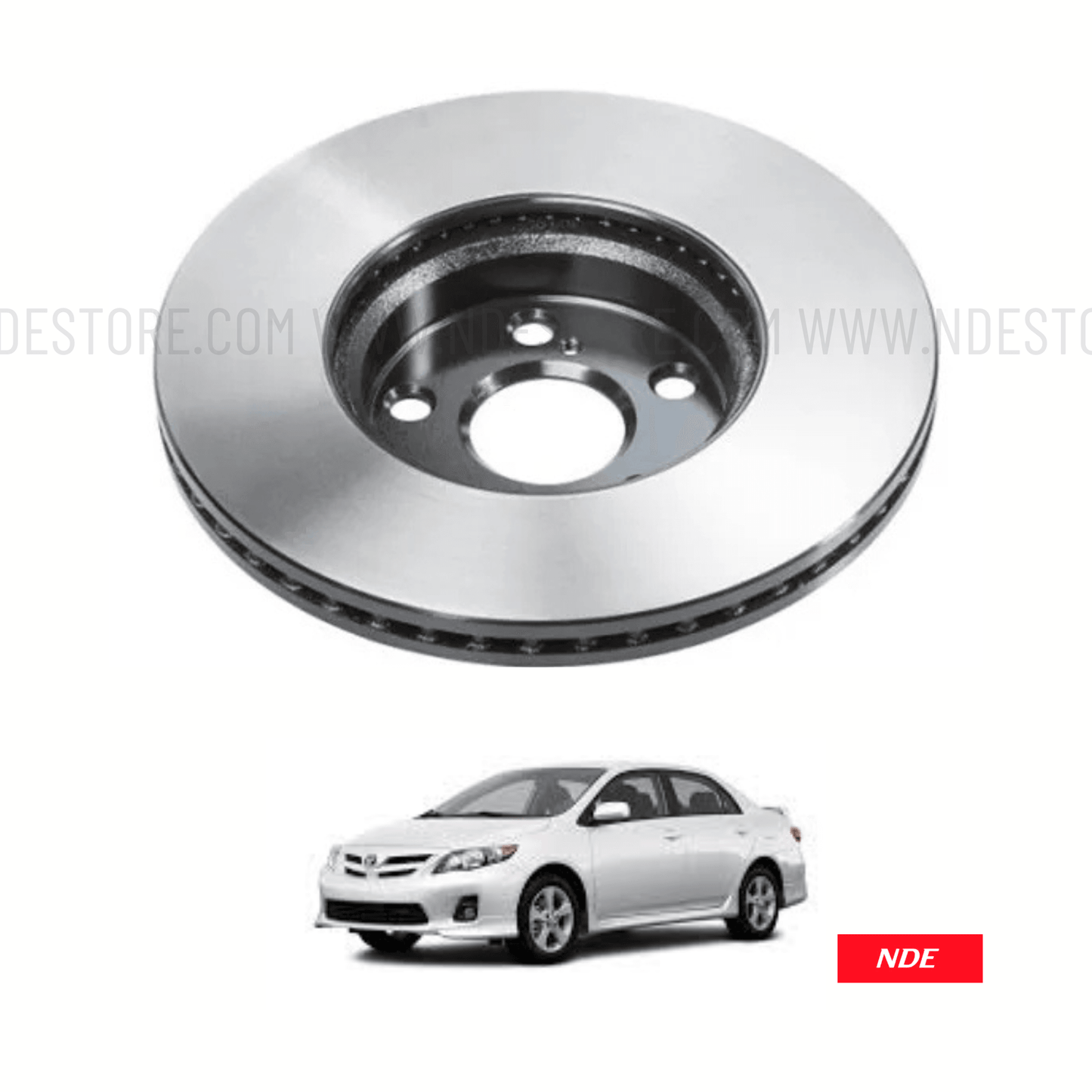BRAKE WHEEL BRAKE ROTOR FRONT FOR TOYOTA COROLLA (2011-2014) - ndestore.com