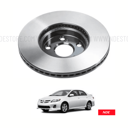 BRAKE WHEEL BRAKE ROTOR FRONT FOR TOYOTA COROLLA (2011-2014) - ndestore.com