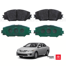 BRAKE DISC PAD SET FRONT GENUINE FOR TOYOTA COROLLA (2008-2014) - ndestore.com