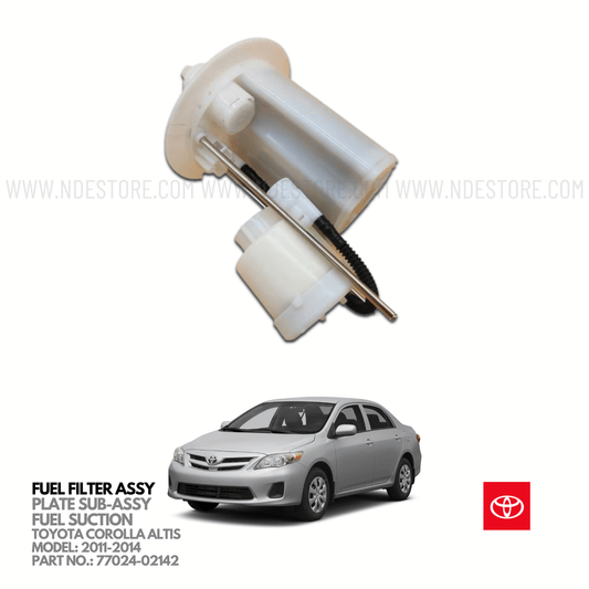 FUEL FILTER ASSY GENUINE FOR TOYOTA COROLLA ALTIS (2011-2014) - ndestore.com