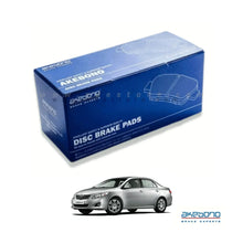 BRAKE DISC PAD SET REAR AKEBONO FOR TOYOTA COROLLA (2002-2008) - ndestore.com