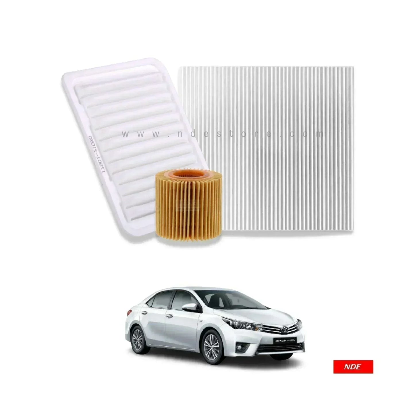 ESSENTIAL FILTER PACK DENSO FOR TOYOTA ALTIS 1.8 (2008-2025) - ndestore.com