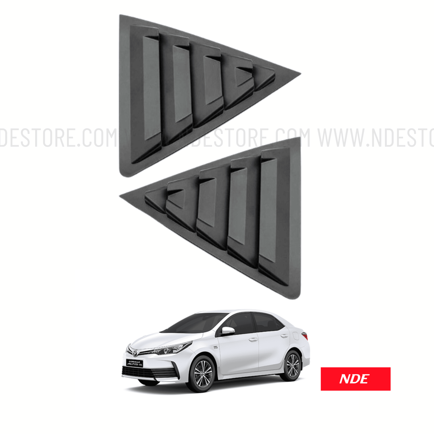 QUARTER GLASS COVER FOR TOYOTA COROLLA (2008-2025) - ndestore.com