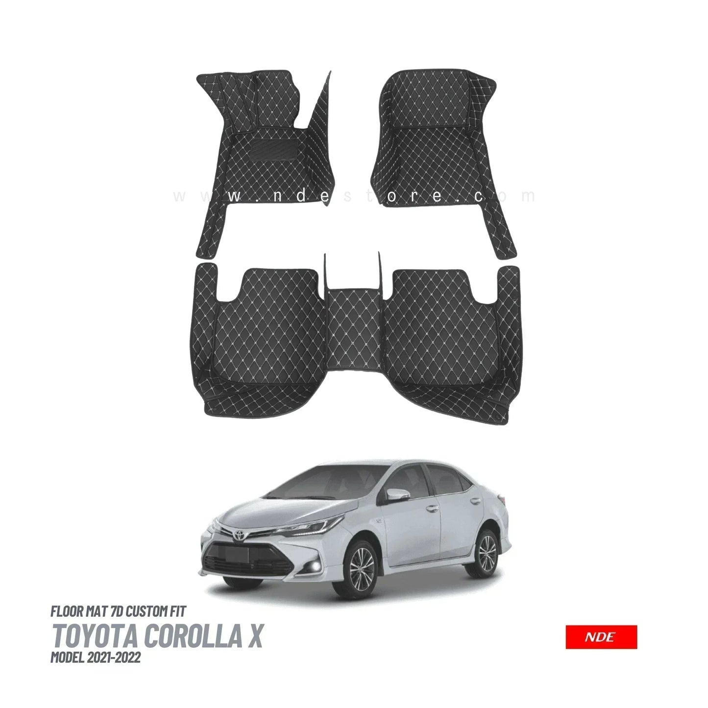 FLOOR MAT 7D STYLE FOR TOYOTA ALTIS X - ndestore.com