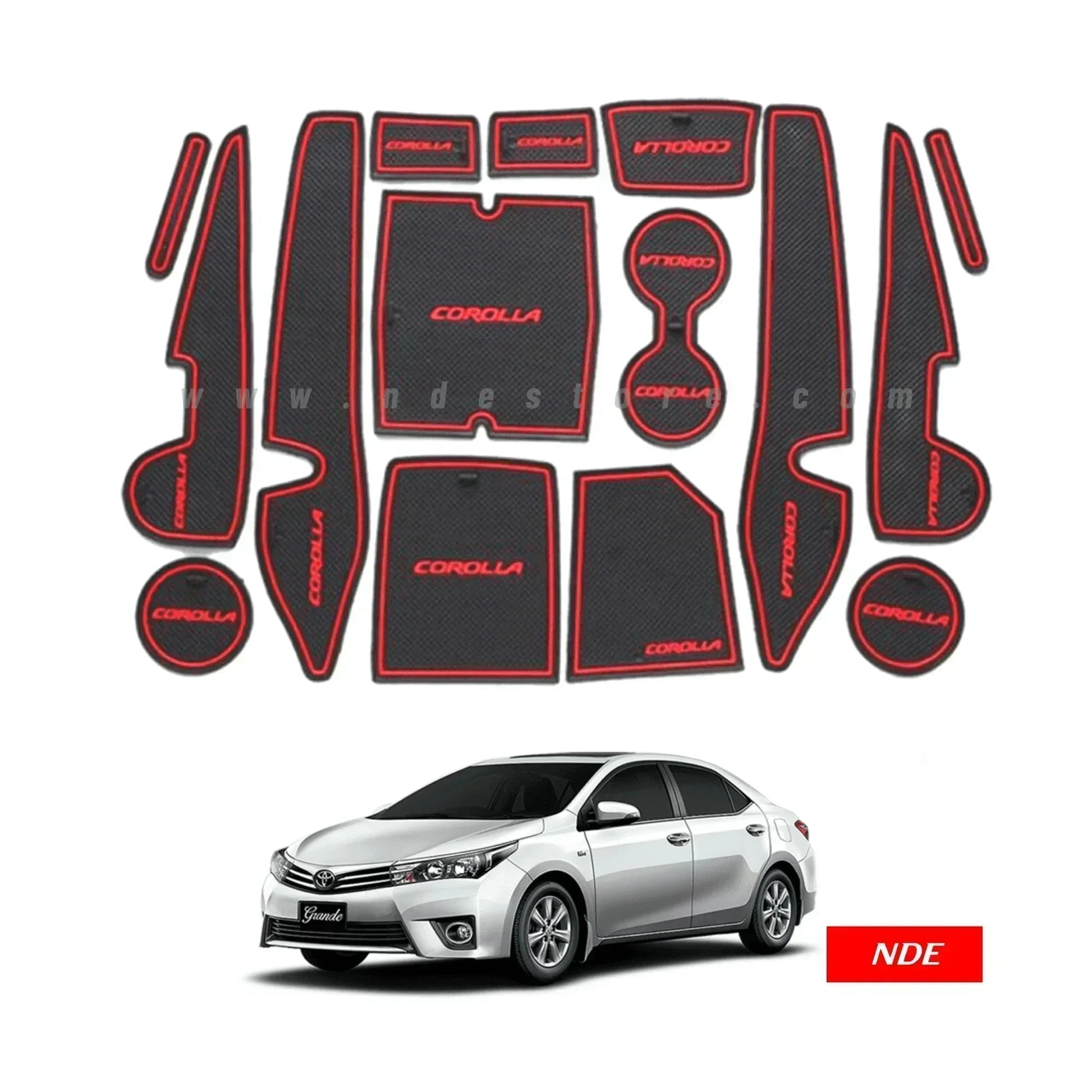 MATS FOR INTERIOR SURFACE PROTECTION TOYOTA COROLLA (2017-2021) - ndestore.com