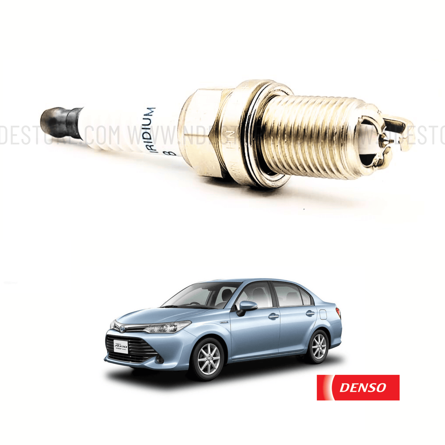 SPARK PLUG FOR TOYOTA COROLLA AXIO 1500CC (2015-2017) - ndestore.com