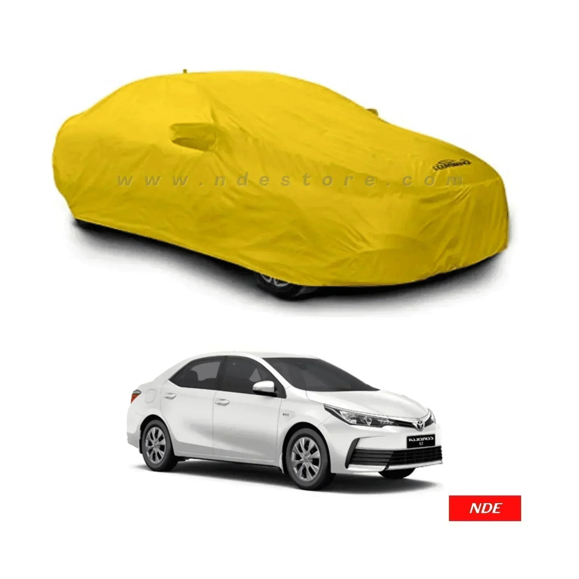 TOP COVER PREMIUM QUALITY MICROFIBER TOWEL FOR TOYOTA COROLLA - ndestore.com