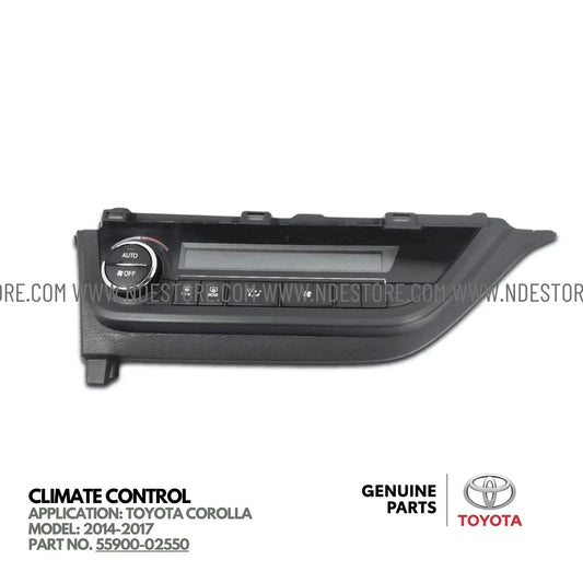CLIMATE CONTROL ASSY FOR TOYOTA COROLLA (2014-2025) - ndestore.com