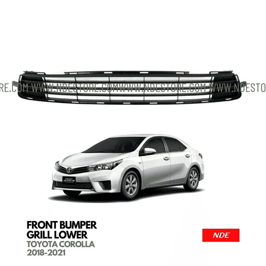BUMPER LOWER GRILL FRONT FOR TOYOTA COROLLA - ndestore.com