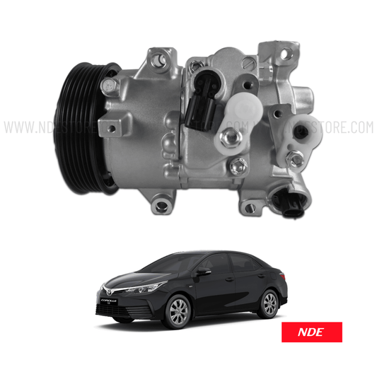 COMPRESSOR AC FOR TOYOTA COROLLA GLI 1.3 (2008-2021) - ndestore.com