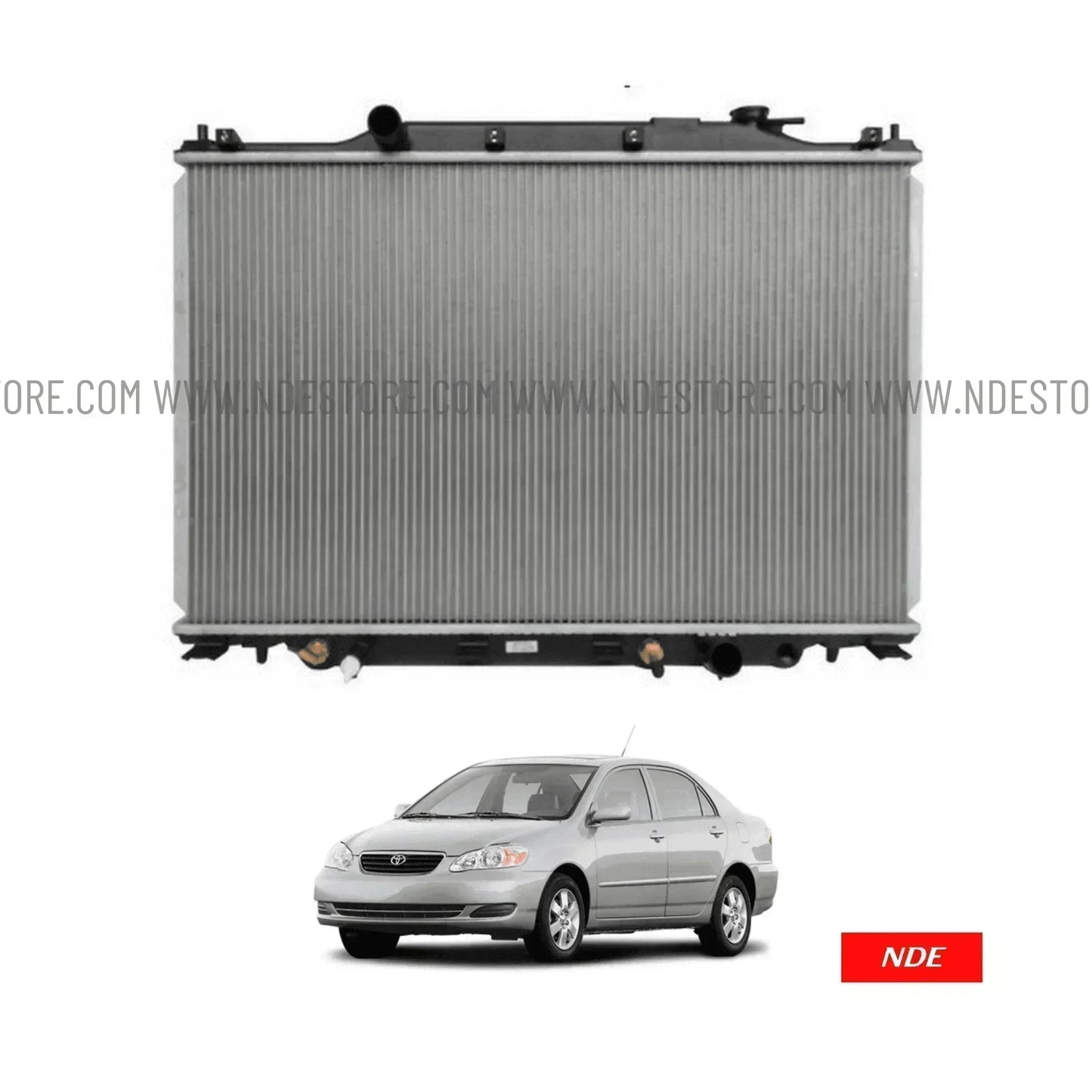 RADIATOR ASSY COMPLETE FOR TOYOTA COROLLA (2002-2008) - ndestore.com