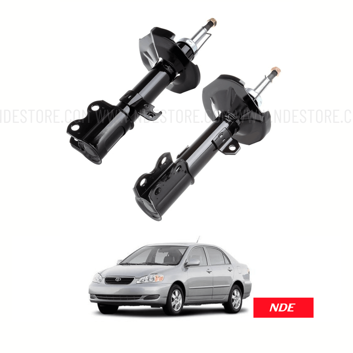 SHOCK ABSORBER ASSY GENUINE FOR TOYOTA COROLLA (2002-2008) - ndestore.com