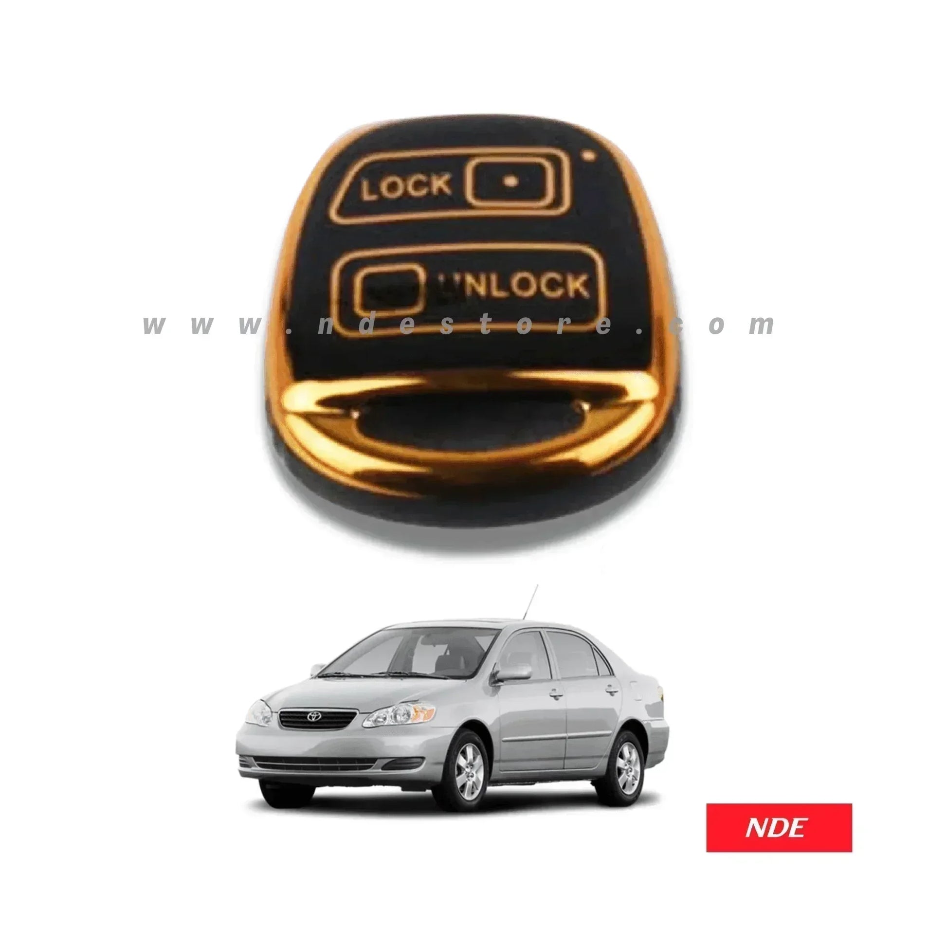 KEY COVER TPU STYLE FOR TOYOTA COROLLA (2005-2007) - ndestore.com
