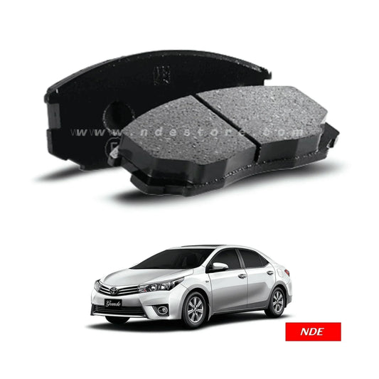 BRAKE DISC PAD SET REAR DOT OE FOR TOYOTA COROLLA (2008-2025) - ndestore.com
