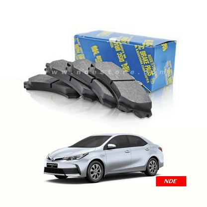 BRAKE DISC PAD SET REAR MK JAPAN FOR TOYOTA COROLLA (2008-2021) - ndestore.com