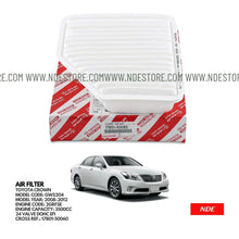 AIR FILTER ELEMENT GENUINE FOR TOYOTA CROWN (2008-2012) - ndestore.com
