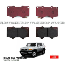 BRAKE DISC PAD SET FRONT GENUINE FOR TOYOTA FJ CRUISER - ndestore.com