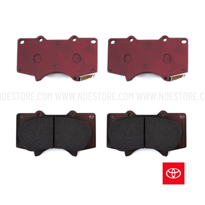 BRAKE DISC PAD SET FRONT GENUINE FOR TOYOTA FJ CRUISER - ndestore.com