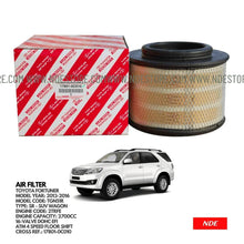 AIR FILTER ELEMENT GENUINE FOR TOYOTA FORTUNER (2013-2016) - ndestore.com