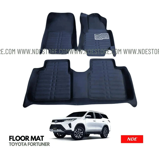 FLOOR MAT 5D STYLE FOR TOYOTA FORTUNER (2016-2025) - ndestore.com