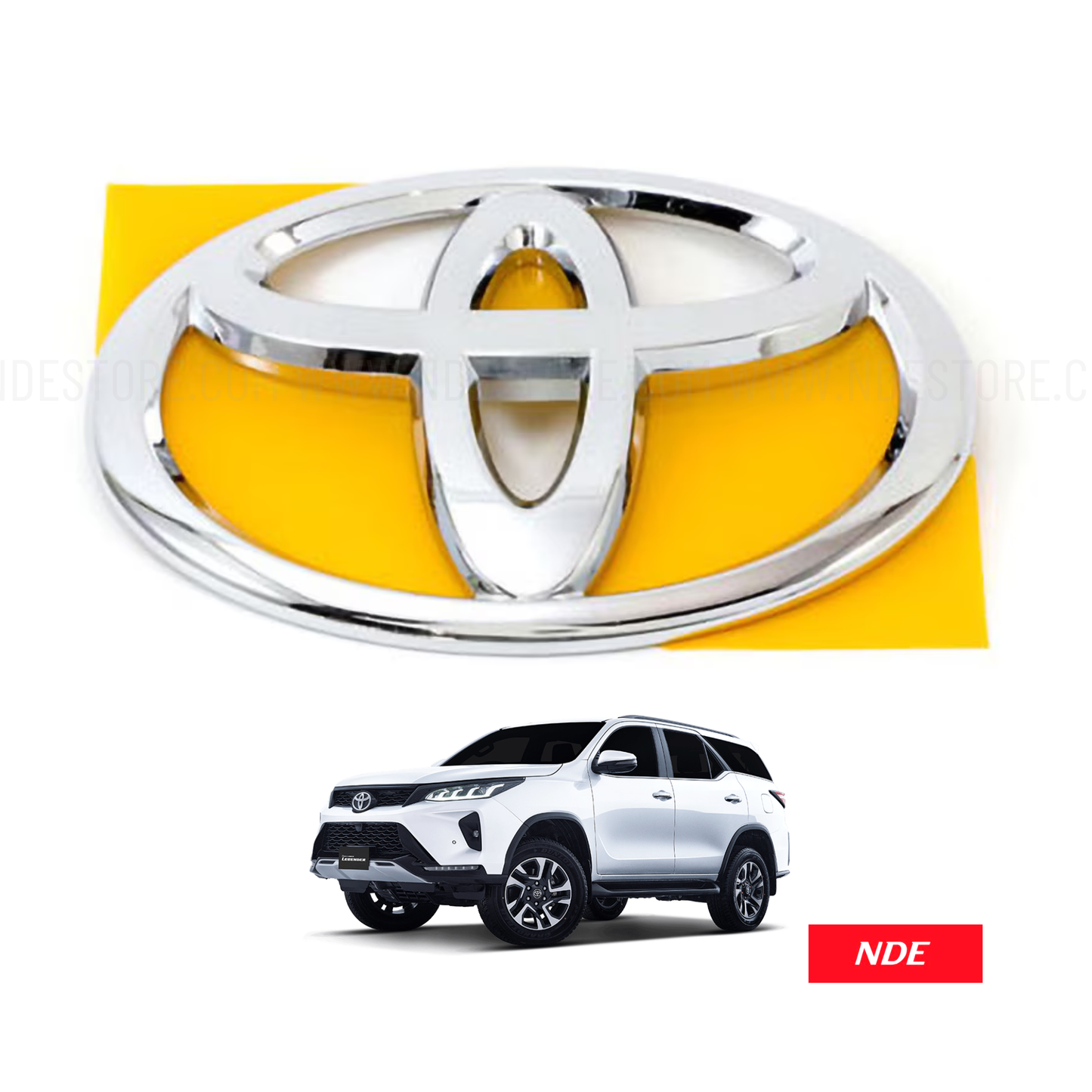 EMBLEM, BACK DOOR, NO.1 FOR TOYOTA FORTUNER (2021-2025)