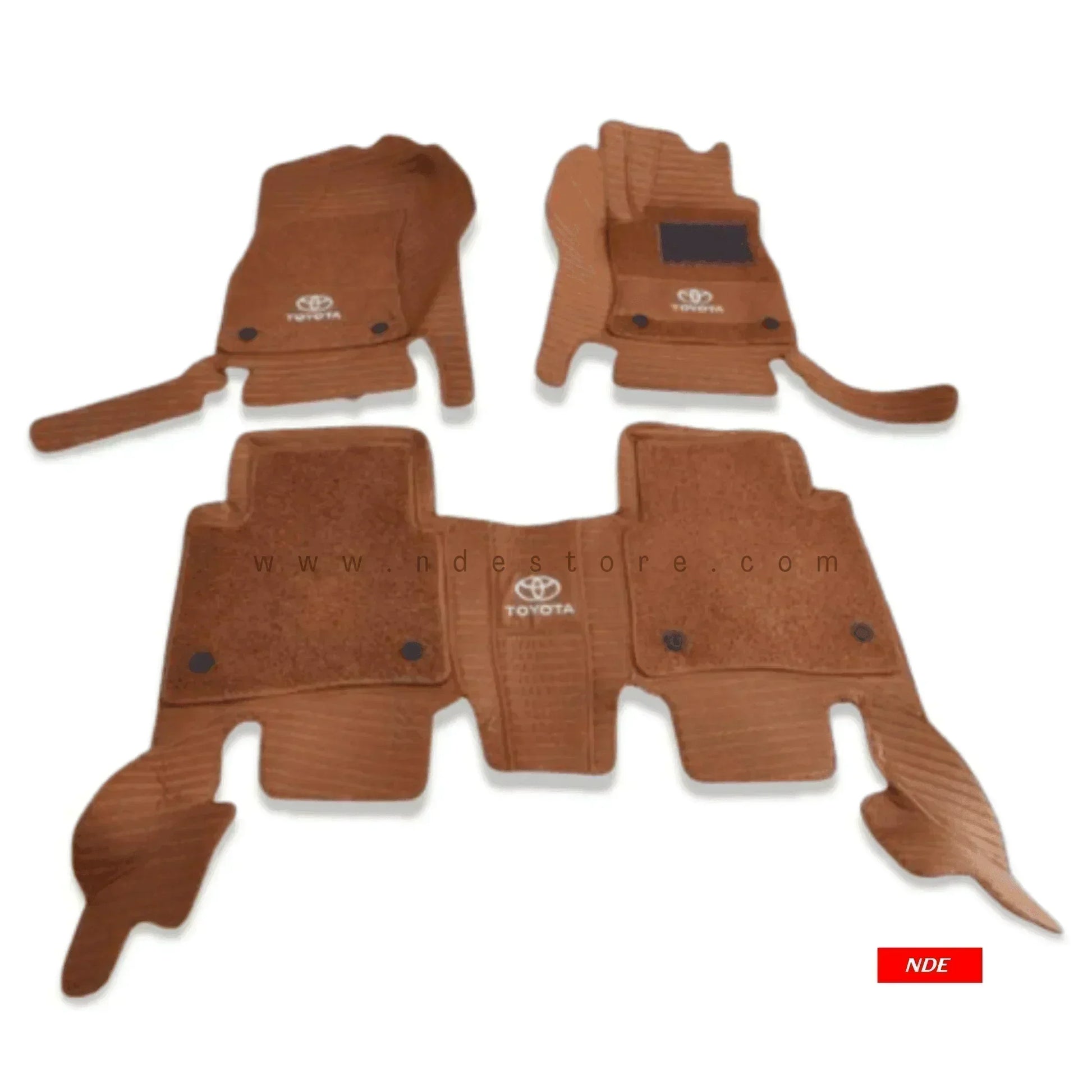 FLOOR MAT 10D STYLE FOR TOYOTA FORTUNER (2016-2025) - ndestore.com