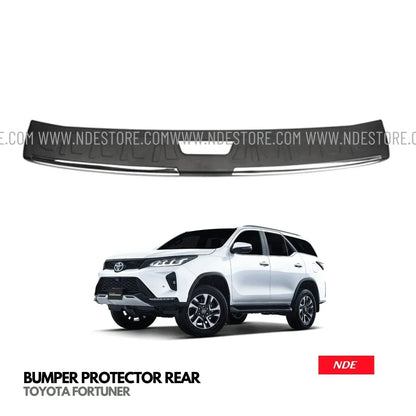BUMPER PROTECTOR REAR FOR TOYOTA FORTUNER (2016-2025) - ndestore.com