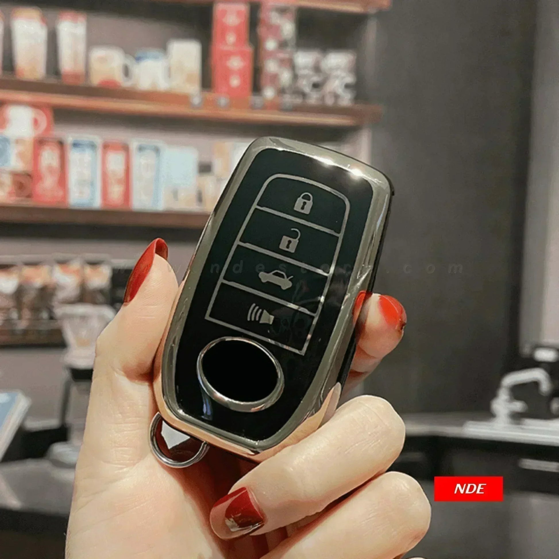 KEY COVER TPU STYLE FOR TOYOTA FORTUNER - ndestore.com