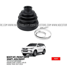 BOOT AXLE OUTER FOR TOYOTA FORTUNER - ndestore.com