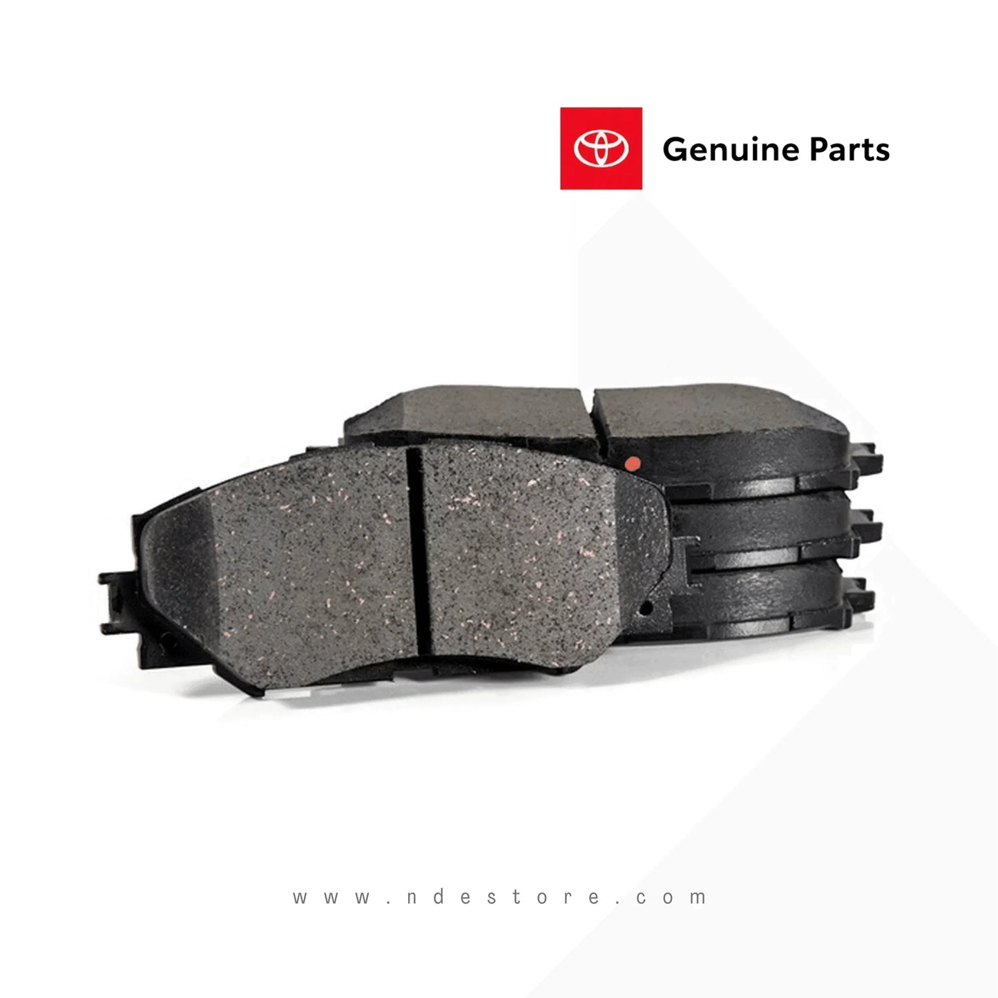 BRAKE DISC PAD SET FRONT GENUINE FOR TOYOTA HILUX VIGO CHAMP (2011-2015) - ndestore.com