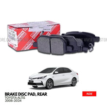 BRAKE DISC PAD SET FRONT GENUINE FOR TOYOTA ALTIS (M/T) - ndestore.com