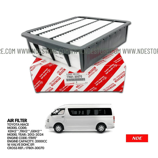AIR FILTER ELEMENT GENUINE FOR TOYOTA HIACE (2013-2025) - ndestore.com