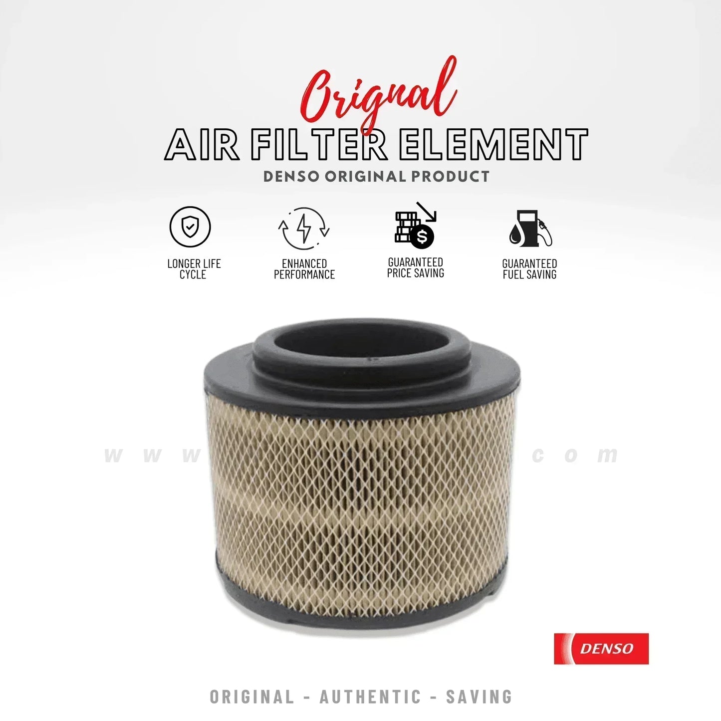 AIR FILTER ELEMENT DENSO FOR TOYOTA FORTUNER (2013-2016) - ndestore.com