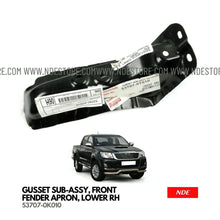 FENDER SHIELD LINER FOR TOYOTA HILUX (LOWER FRONT) - ndestore.com
