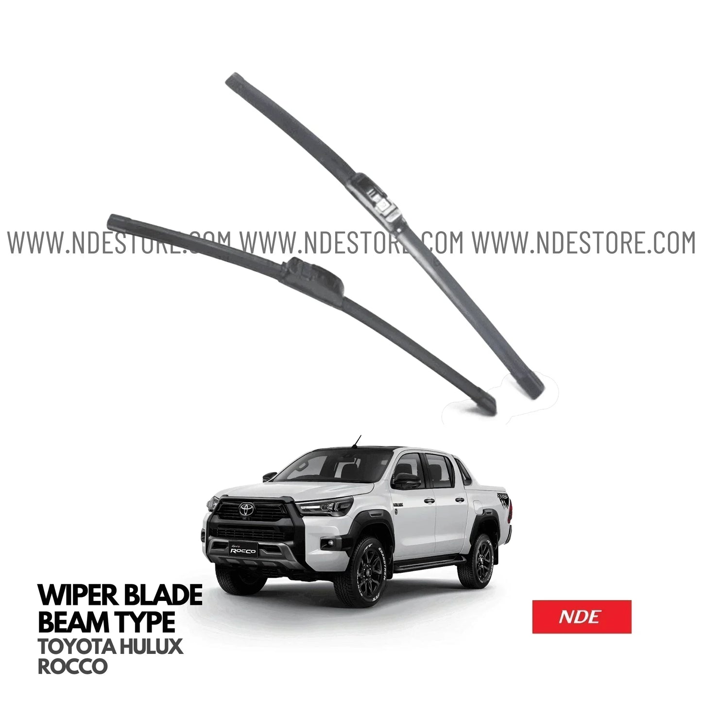 WIPER BLADE PREMIUM TYPE FOR TOYOTA HILUX ROCCO - ndestore.com