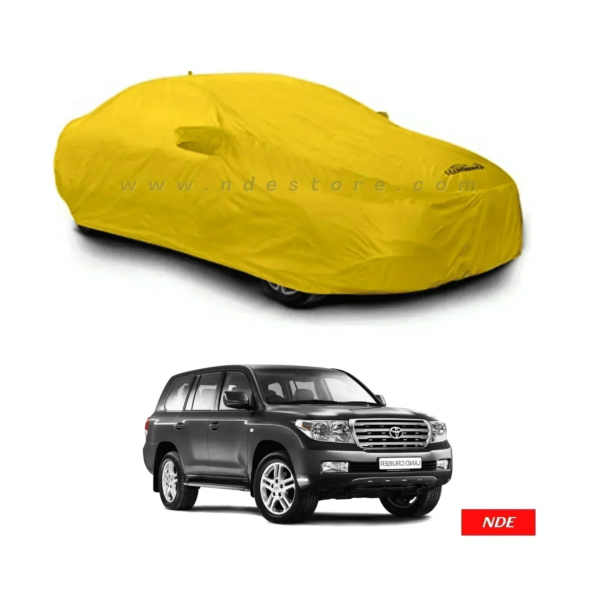 TOP COVER PREMIUM QUALITY MICROFIBER TOWEL FOR TOYOTA LANDCRUISER - ndestore.com