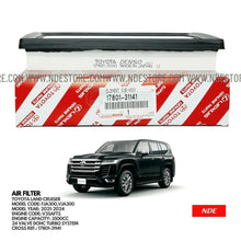 AIR FILTER ELEMENT GENUINE FOR TOYOTA LAND CRUISER (2021-2025) - ndestore.com