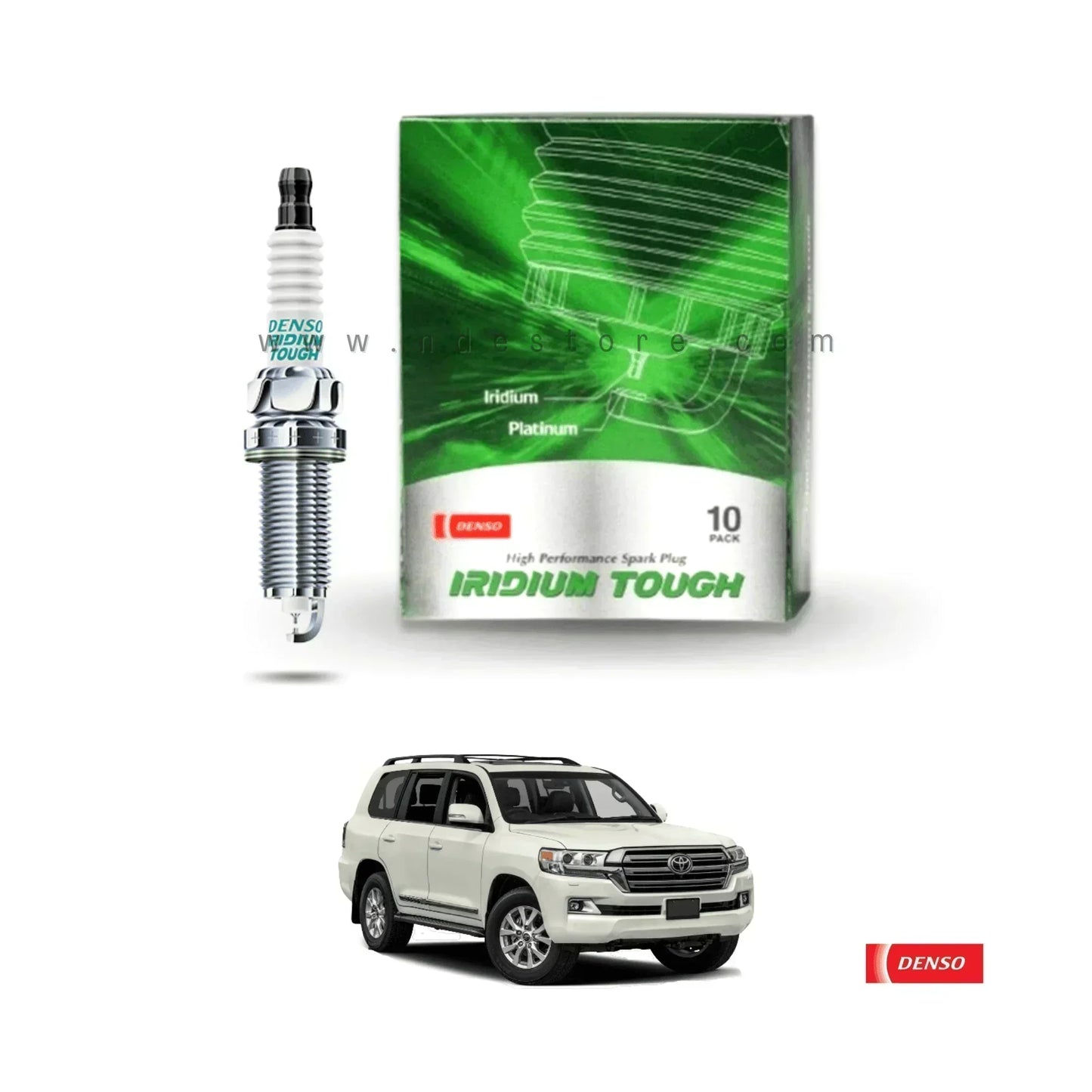 SPARK PLUG DENSO IRIDIUM TOUGH FOR TOYOTA LAND CRUISER - ndestore.com