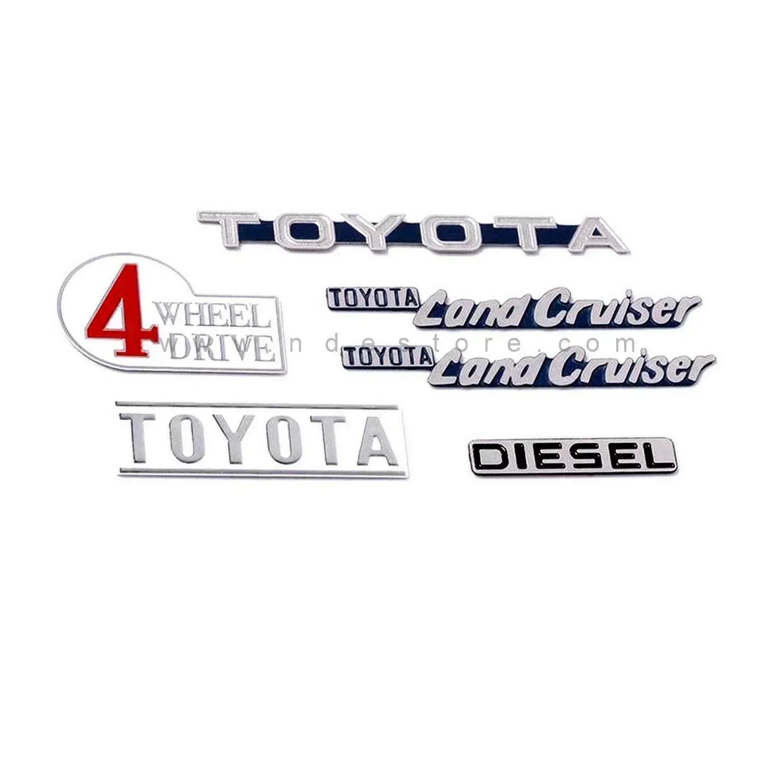 MONOGRAM SET FOR TOYOTA LAND CRUISER - ndestore.com