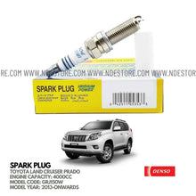 SPARK PLUG DENSO FOR TOYOTA LAND CRUISER PRADO 4000CC (2013-2024) - ndestore.com
