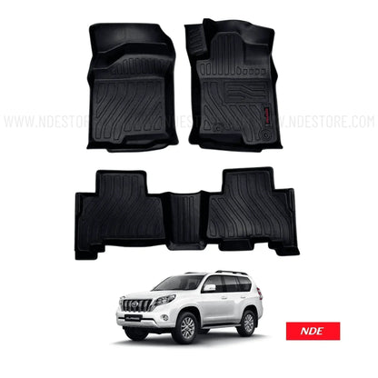 FLOOR MAT TPE STYLE PREMIUM QUALITY FOR TOYOTA LAND CRUISER PRADO - ndestore.com