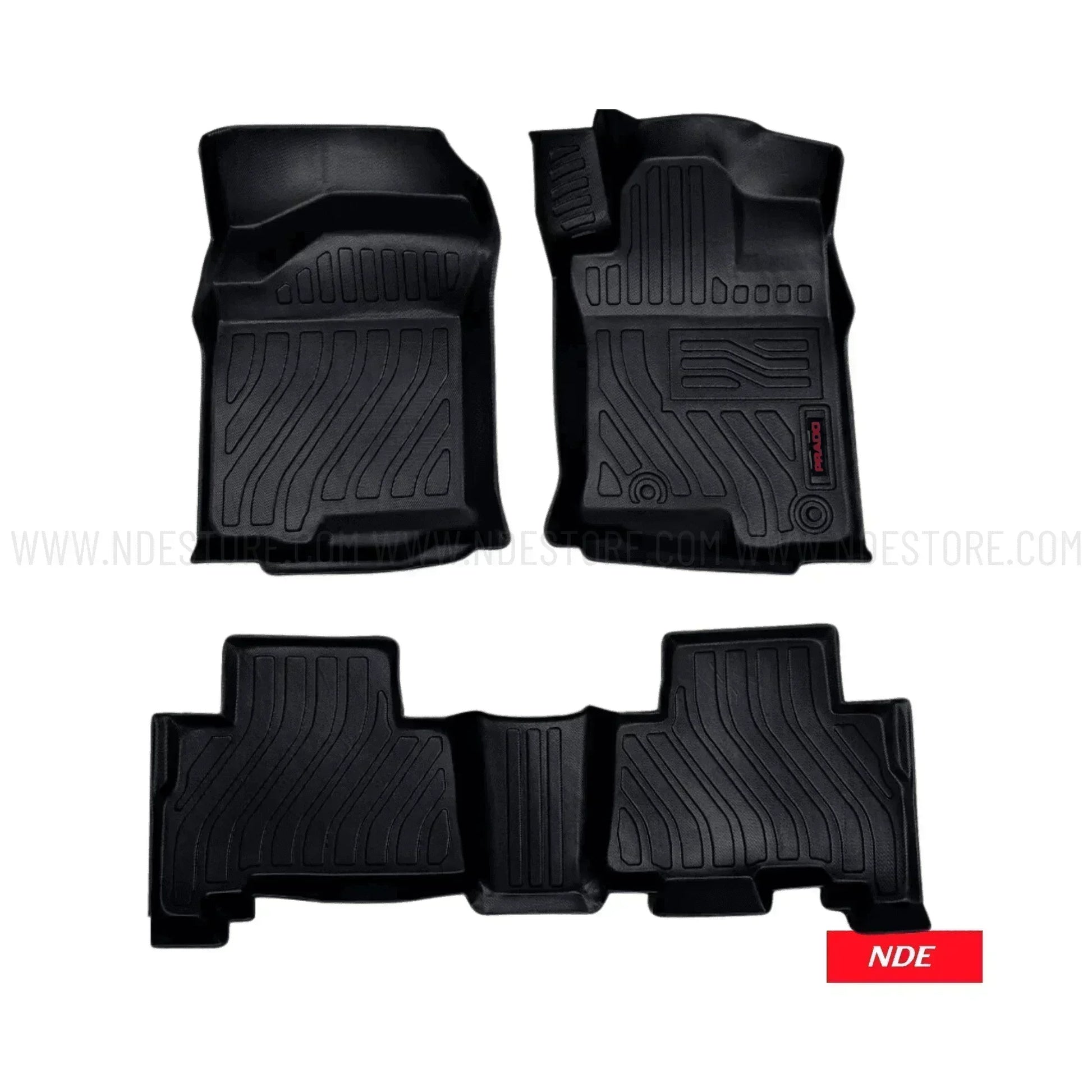 FLOOR MAT TPE STYLE PREMIUM QUALITY FOR TOYOTA LAND CRUISER PRADO - ndestore.com