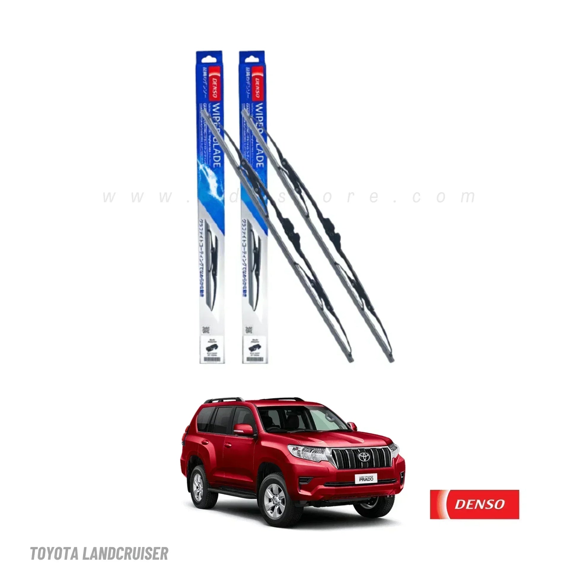WIPER BLADE DENSO STANDARD TYPE FOR TOYOTA LAND CRUISER - ndestore.com