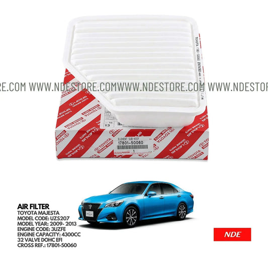 AIR FILTER ELEMENT GENUINE FOR TOYOTA MAJESTA (2009- 2013) - ndestore.com