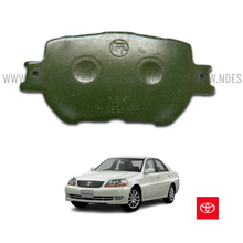 BRAKE DISC PAD SET FRONT GENUINE FOR TOYOTA MARK 2 - ndestore.com