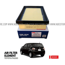 AIR FILTER ELEMENT DENSO FOR TOYOTA PASSO (2010-2025) - ndestore.com