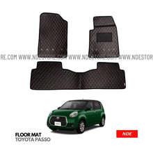 FLOOR MAT PREMIUM QUALITY FLAT 7D STYLE FOR TOYOTA PASSO (2016-2025) - ndestore.com