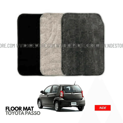 FLOOR MATS PREMIUM QUALITY FOR TOYOTA PASSO - ndestore.com